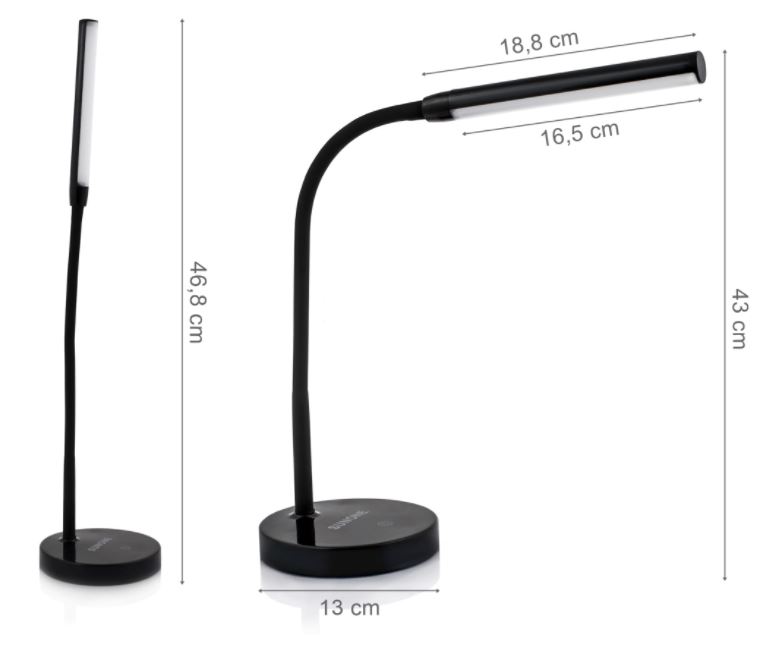 LED lampa Black-